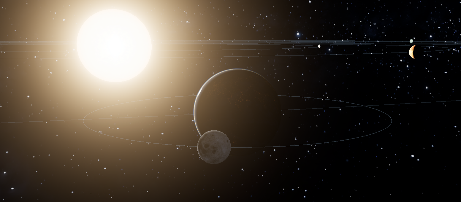 A new solar civilization beneath a brilliant star, poised to expand into the galaxy